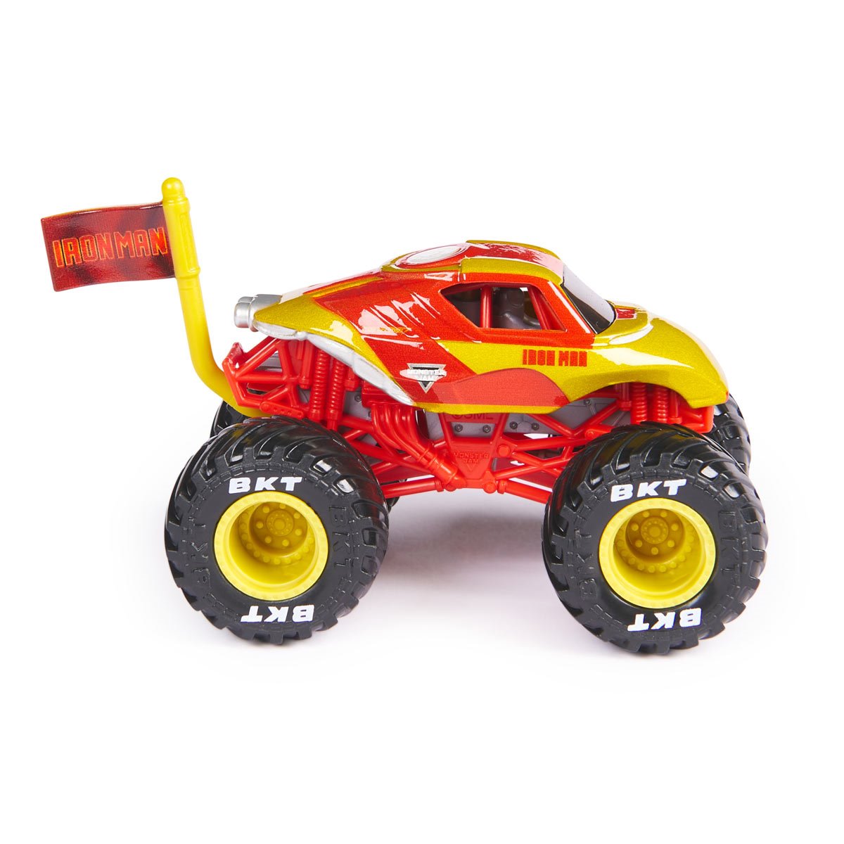 Monster Jam Marvel Monster Truck Single Pack Mix 4 1:64 Scale Vehicle Case of 4
