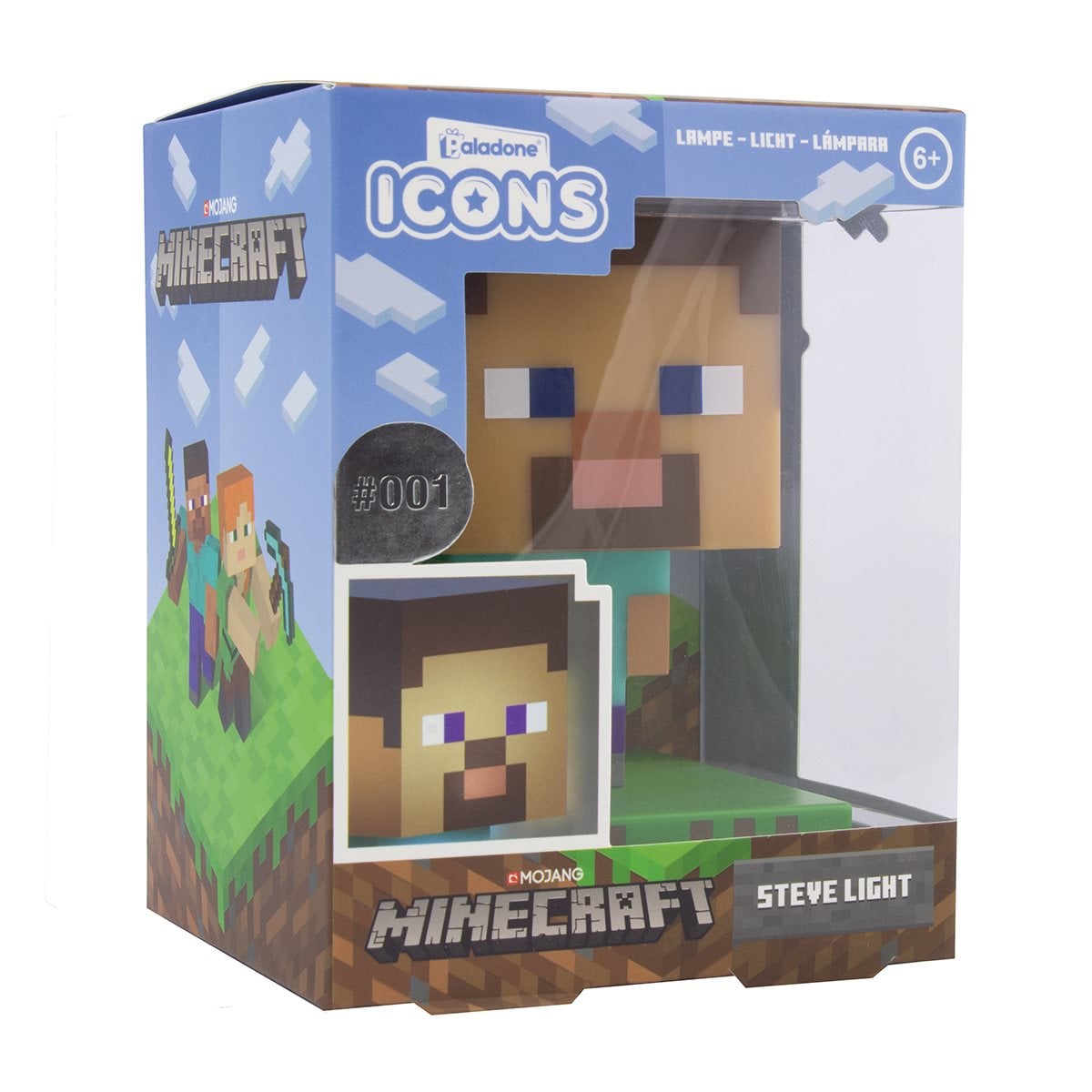 Minecraft Steve Icon Light