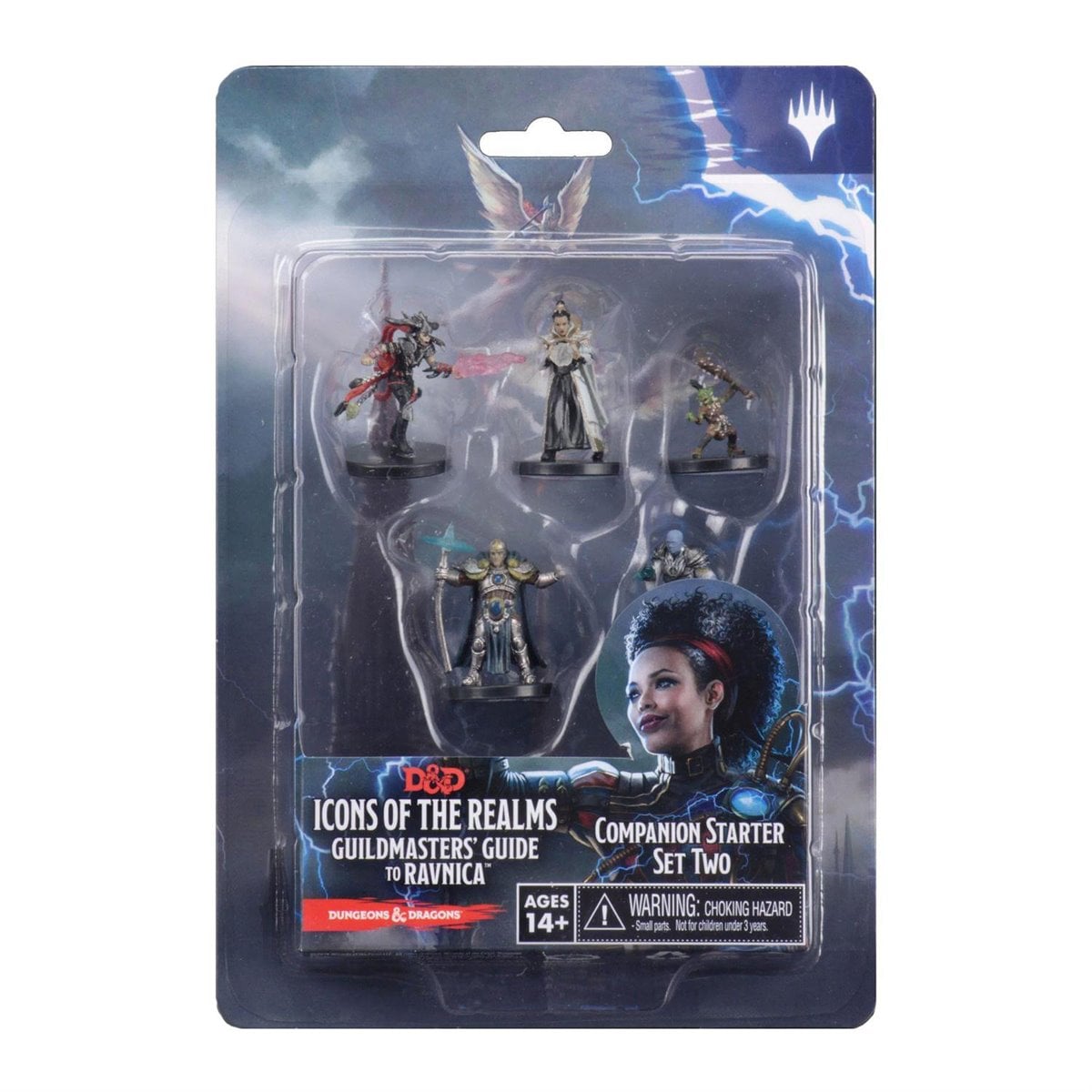 Dungeons & Dragons Icons of the Realms: Guildmasters' Guide to Ravnica Companion Starter Two Mini-Figure 5-Pack