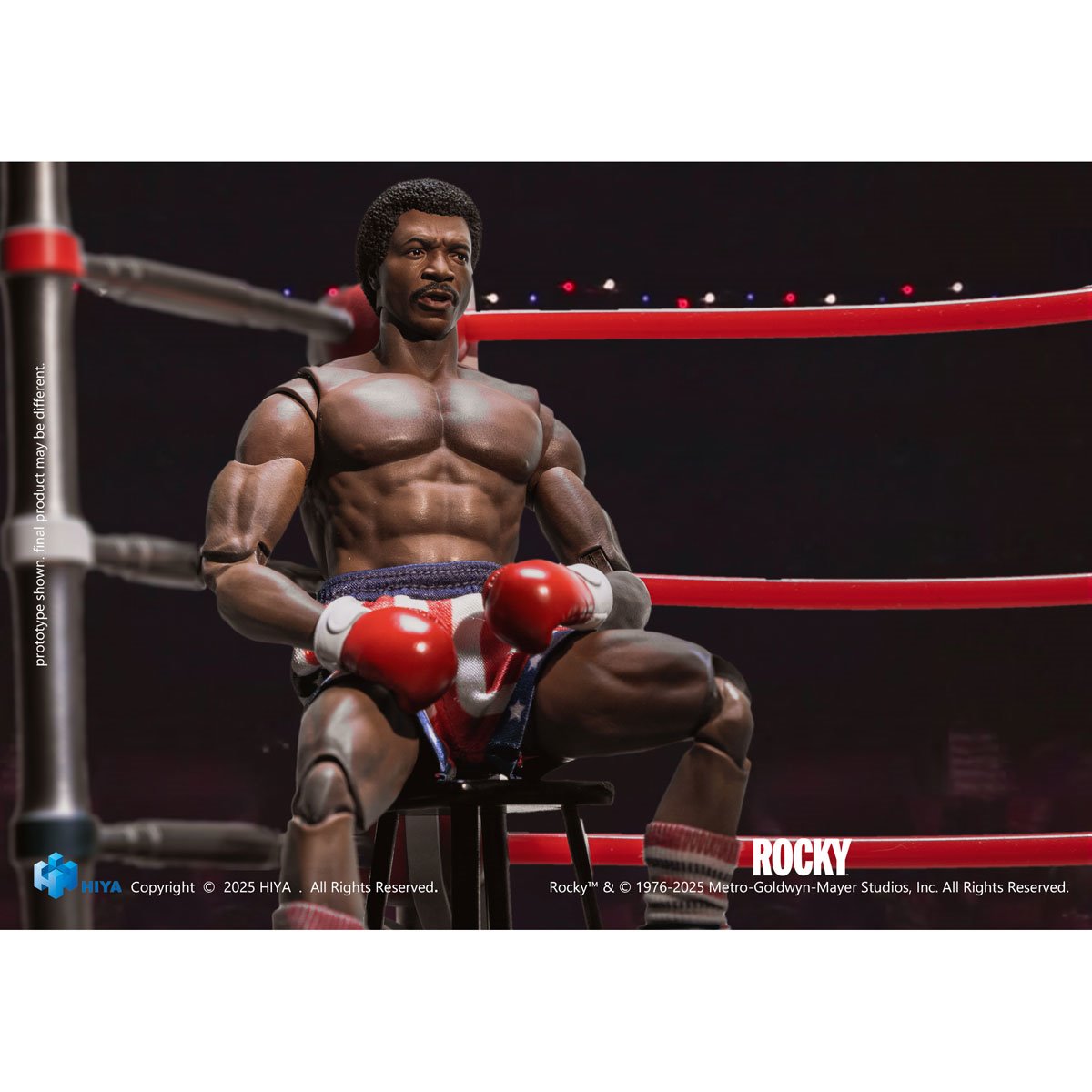 Rocky I Apollo Creed Exquisite Super Series 1:12 Scale Action Figure