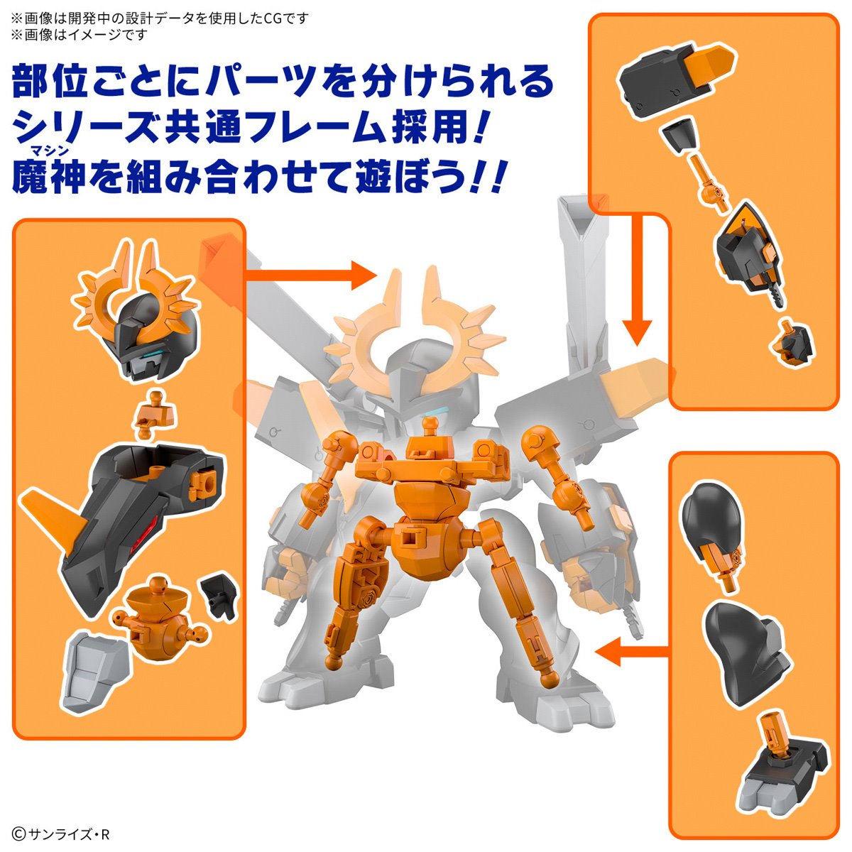 Mashin Hero Wataru Jyugohmaru Model Kit