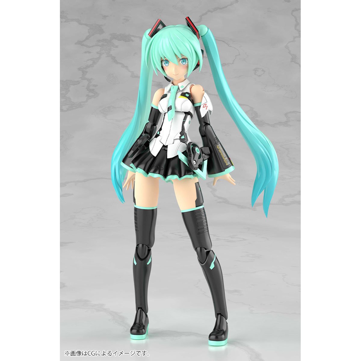 Vocaloid Hatsune Miku Frame Music Girl Grande Scale Model Kit
