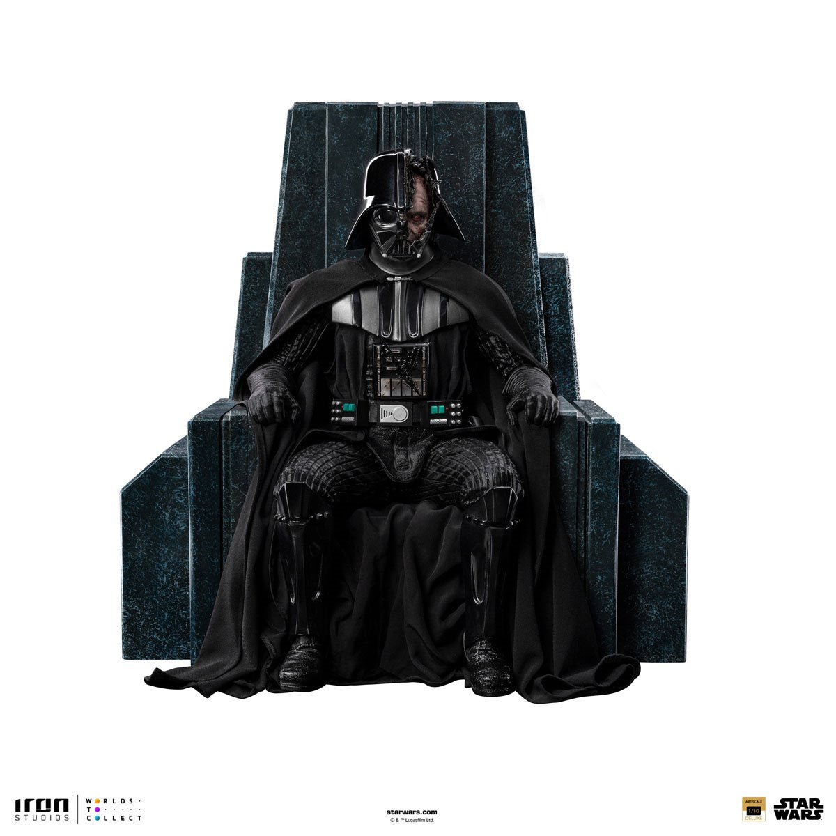Star Wars: Obi-Wan Kenobi Darth Vader on Throne 1:10 Art Scale Limited Edition Statue