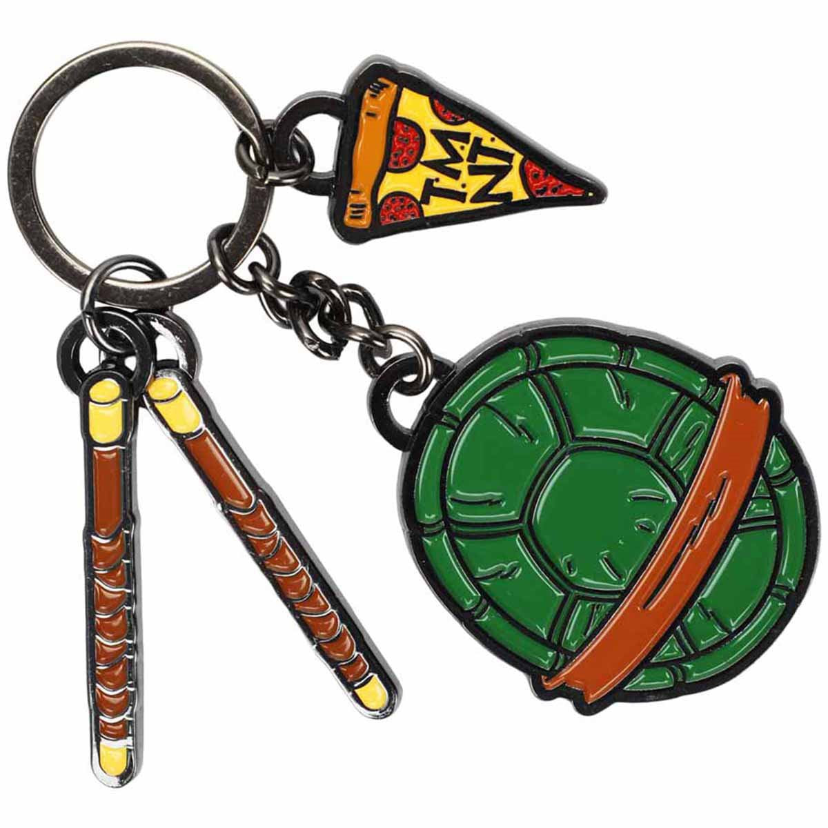 Teenage Mutant Ninja Turtles Multi-Charm Key Chain