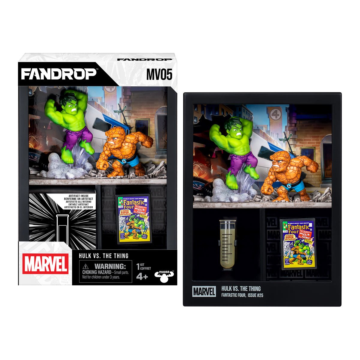 Marvel Hulk Vs The Thing Fandrop Figure Diorama