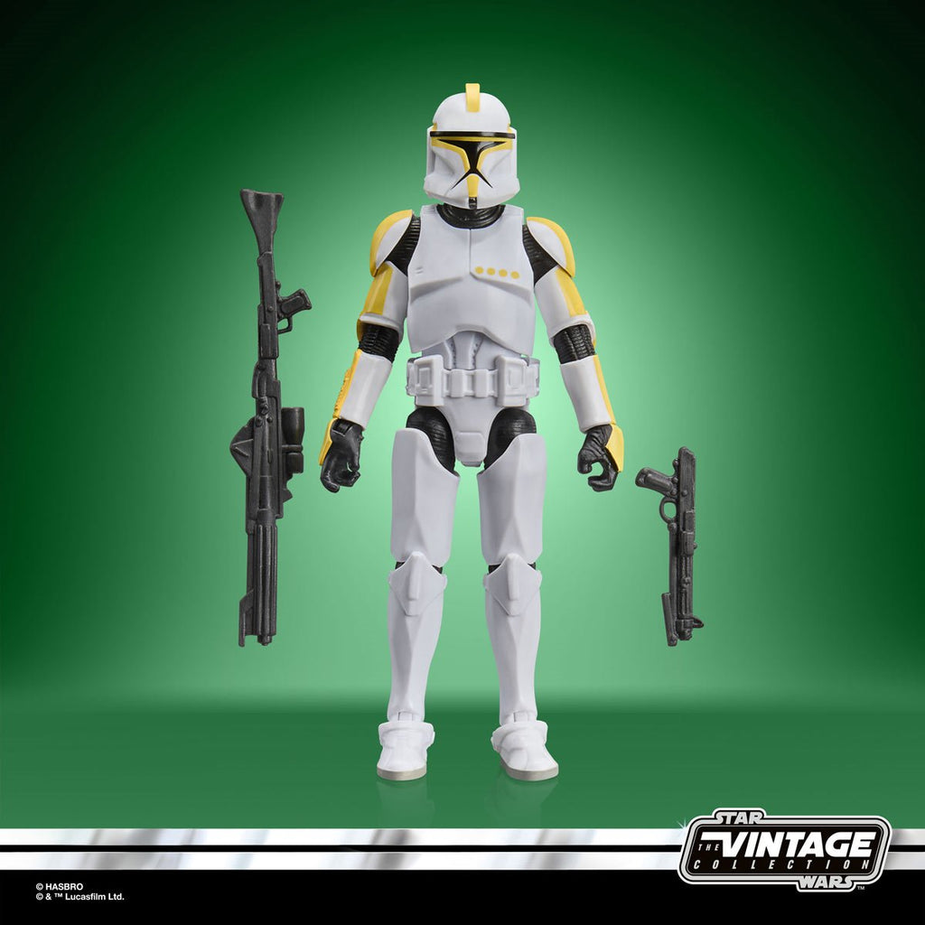 Star Wars The Vintage Collection Clone Trooper Commander 3 3/4-Inch Action Figure
