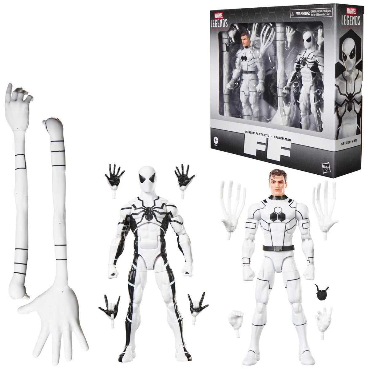 Marvel Legends Series Future Foundation Mister Fantastic & Spider-Man 6-Inch Action Figures
