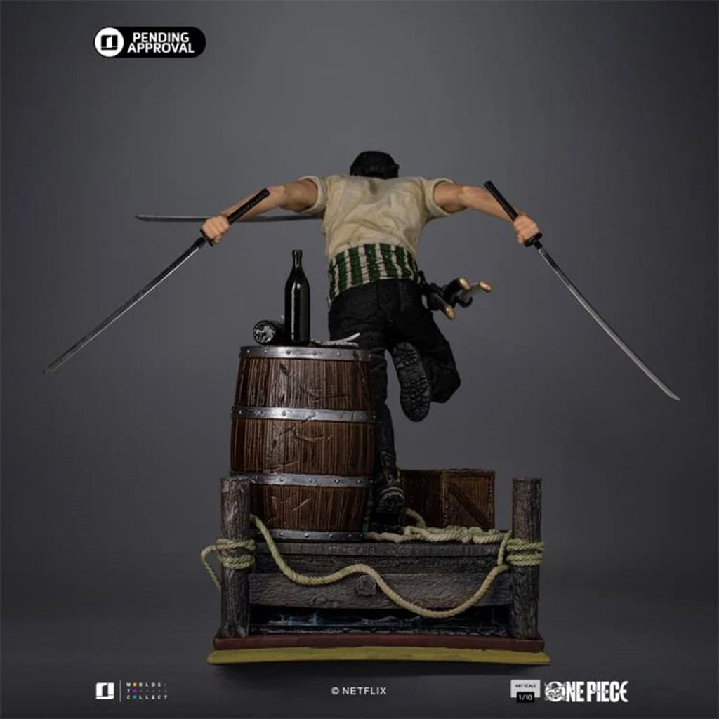 One Piece Netflix Roronoa Zoro 1:10 Art Scale Limited Edition Statue