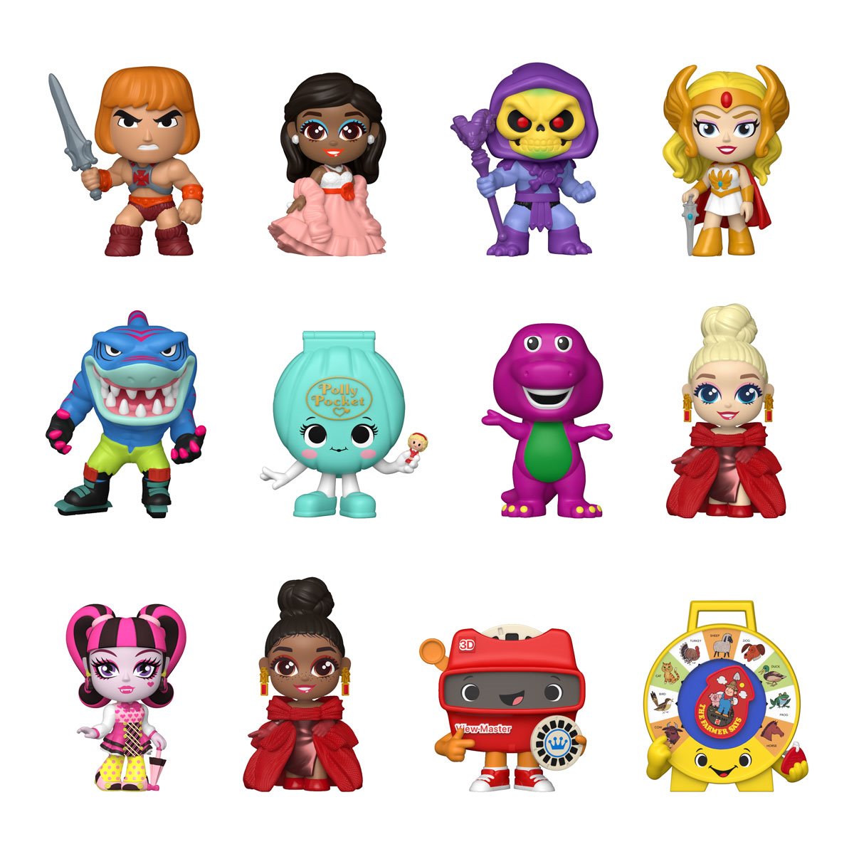 Retro Toys Mystery Minis Mini-Figure Wave 9 Display Case of 12