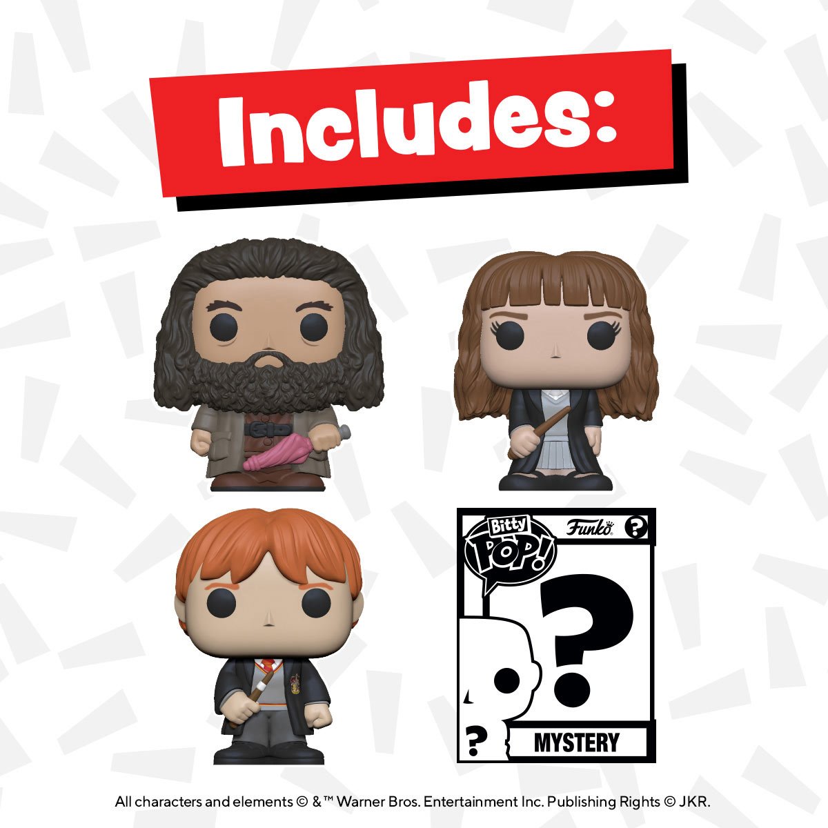Harry Potter Hermione Funko Bitty Pop! Mini-Figure 4-Pack