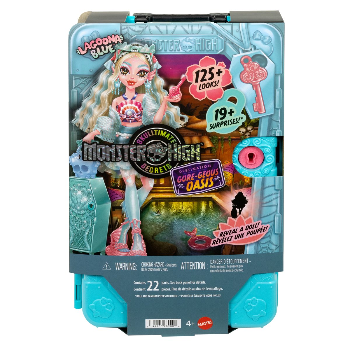 Monster High Skulltimate Secrets Lagoona Blue Oasis Doll