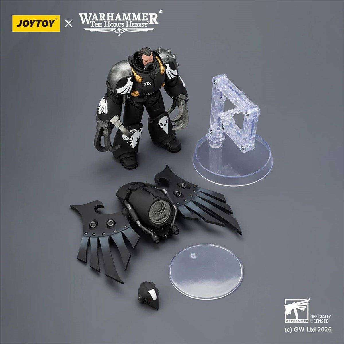 Joy Toy Warhammer The Horus Heresy Raven Guard Dark Fury Chooser of the Slain 1:18 Scale Action Figure