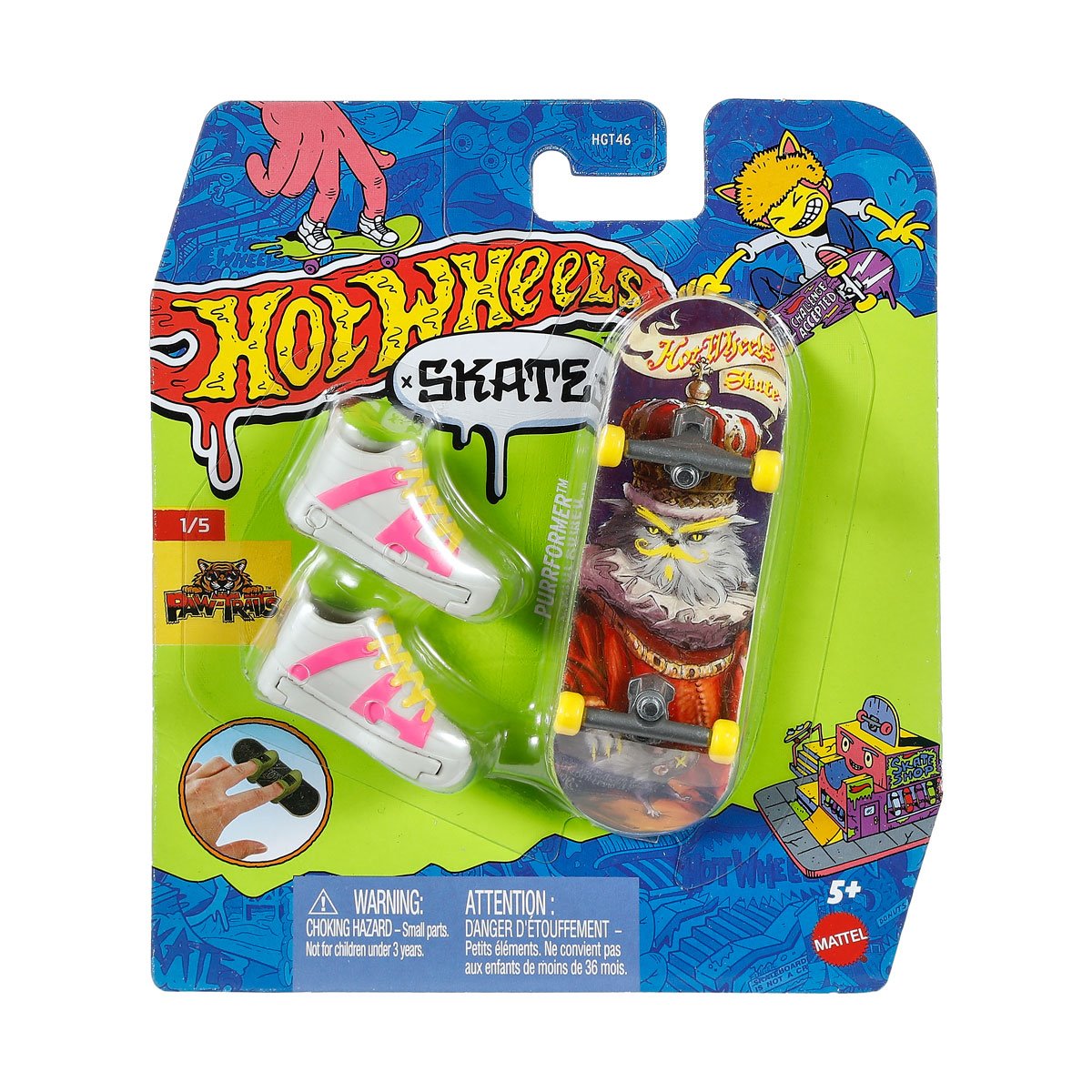 Hot Wheels Skate Fingerboard Singles 2025 Mix 6 Case of 16