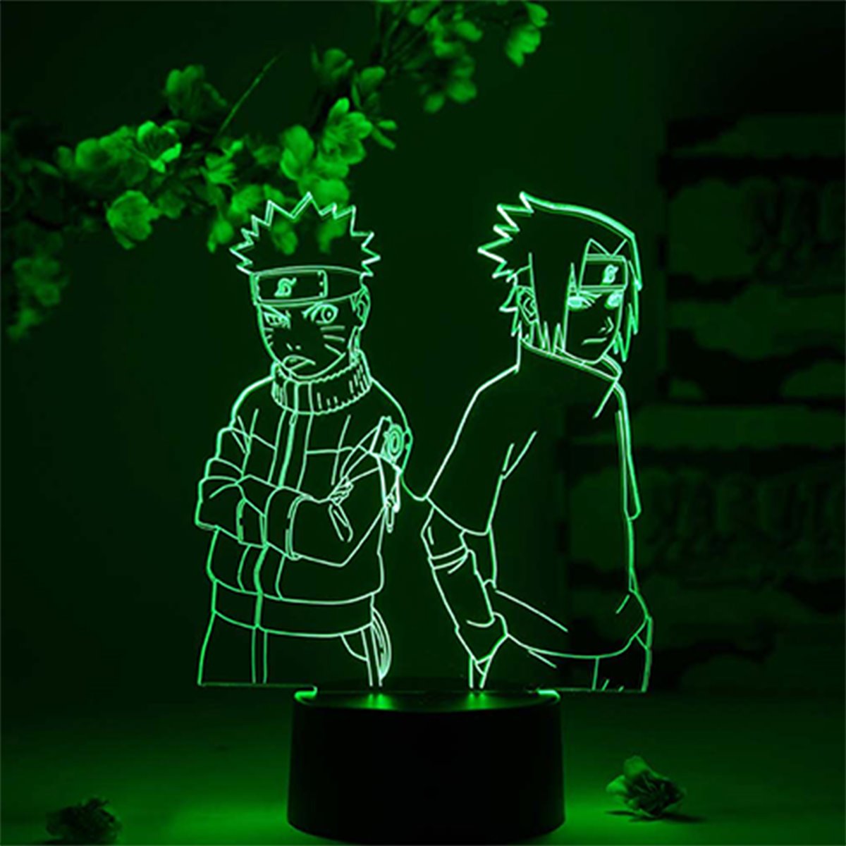 Naruto: Shippuden Naruto and Sasuke Young Otaku Lamp