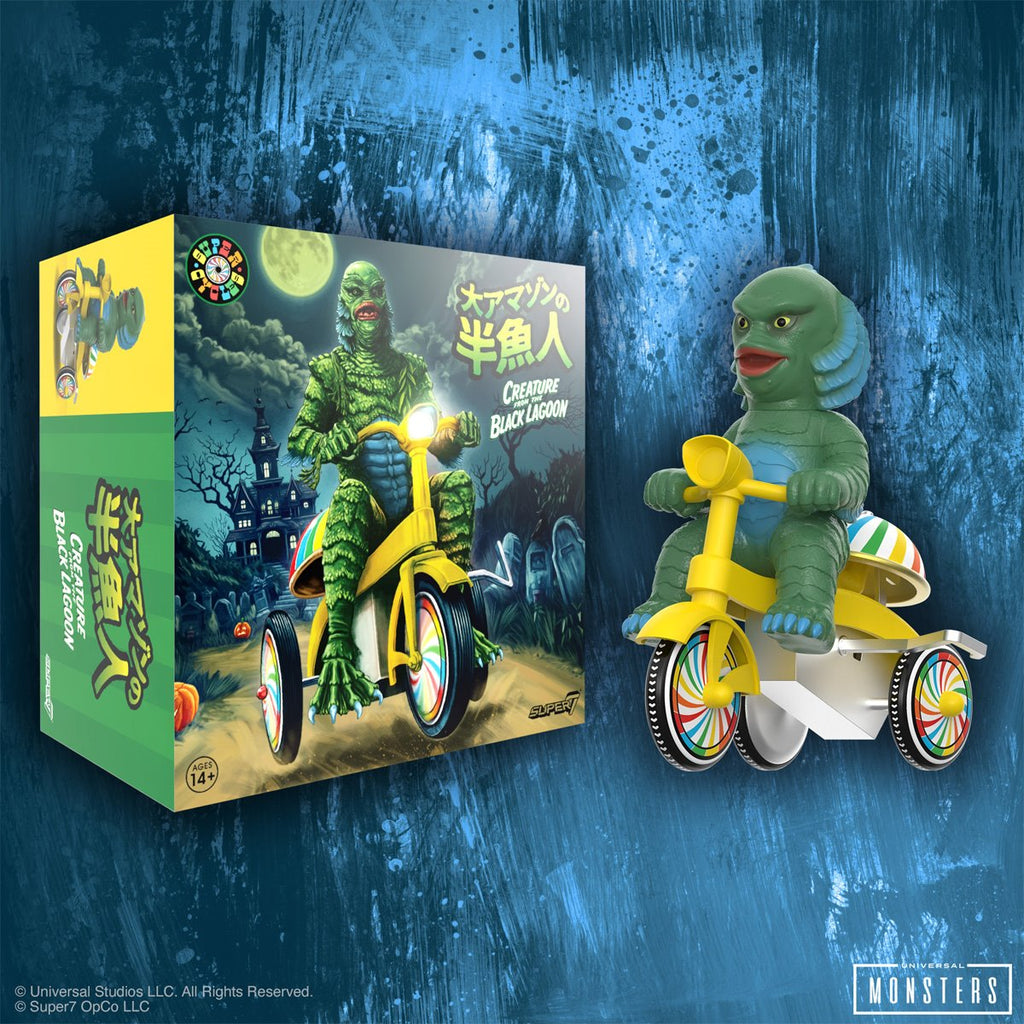 Creature from the Black Lagoon Dark Green Super Cycles Figure