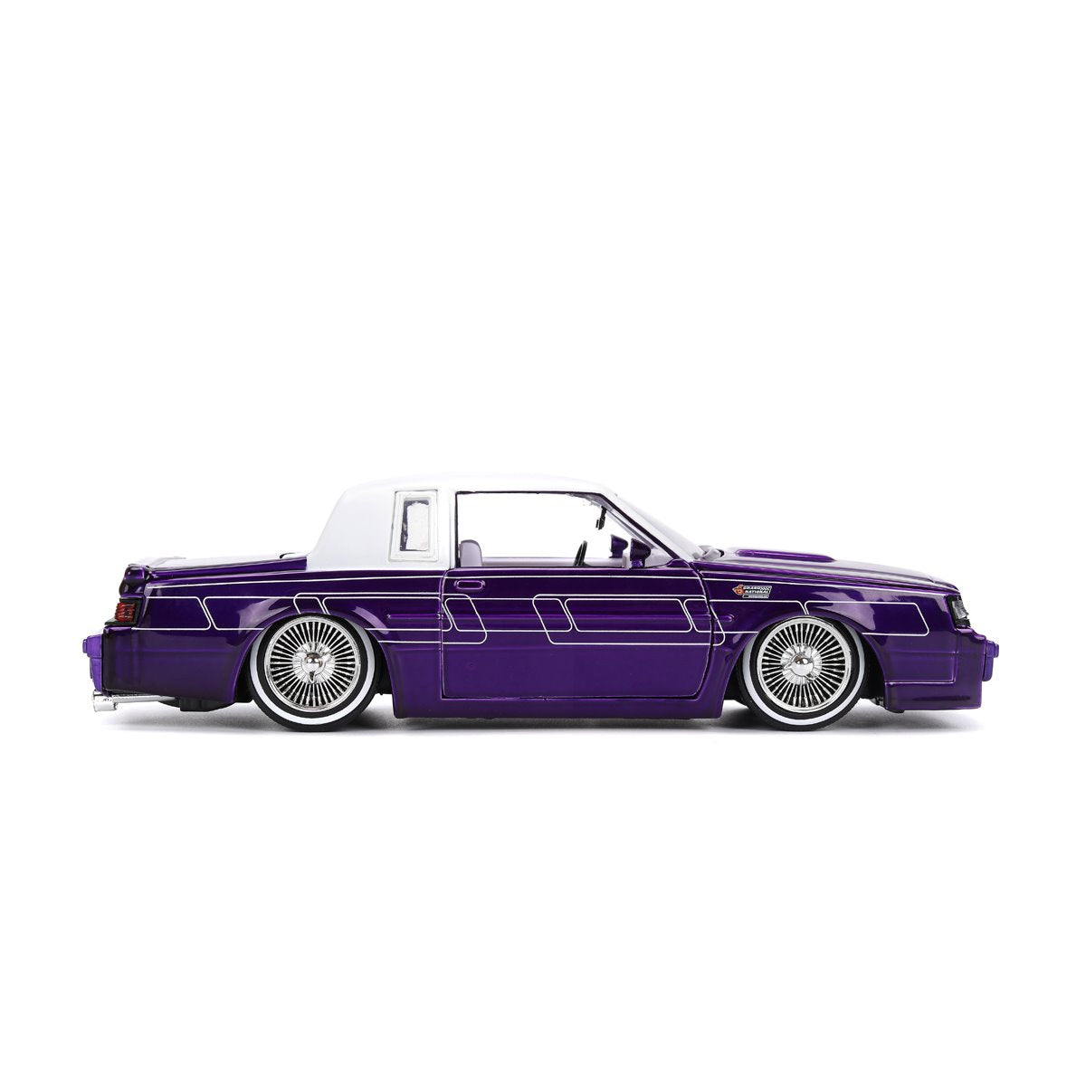 Bigtime Muscle 1987 Buick Grand National Candy Purple 1:24 Scale Die-Cast Metal Vehicle