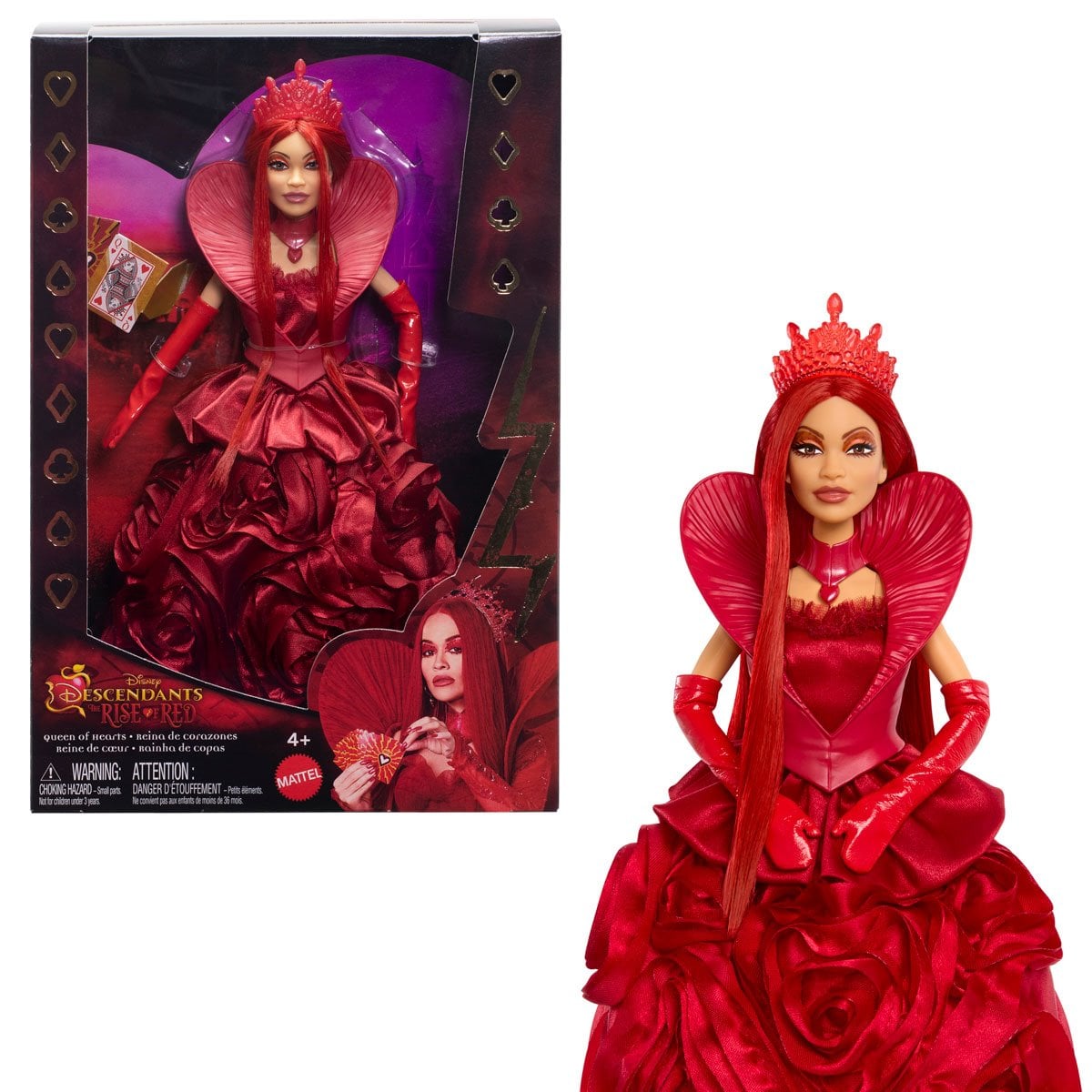 Disney Descendants: The Rise of Red Queen of Hearts Doll