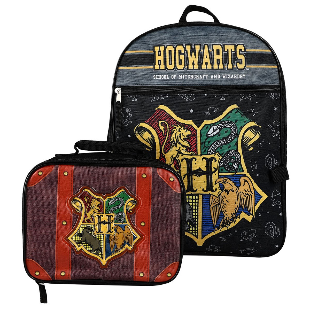 Harry Potter Hogwarts Trunk Youth Backpack Set