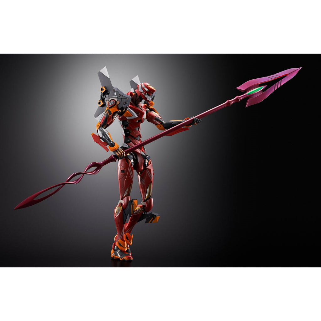 Evangelion Model-02 with the Spear of Cassius 30th Anniversary Metal Build Action Figure