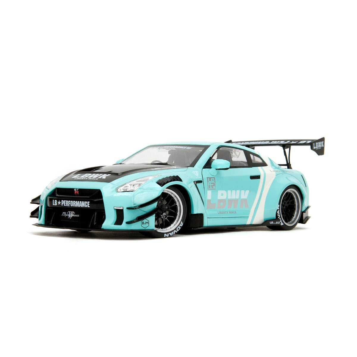 Pink Slips Wave 3 Nissan GT-R R35 LBWK Body Kit Type 2.0 1:18 Scale Die-Cast Metal Vehicle