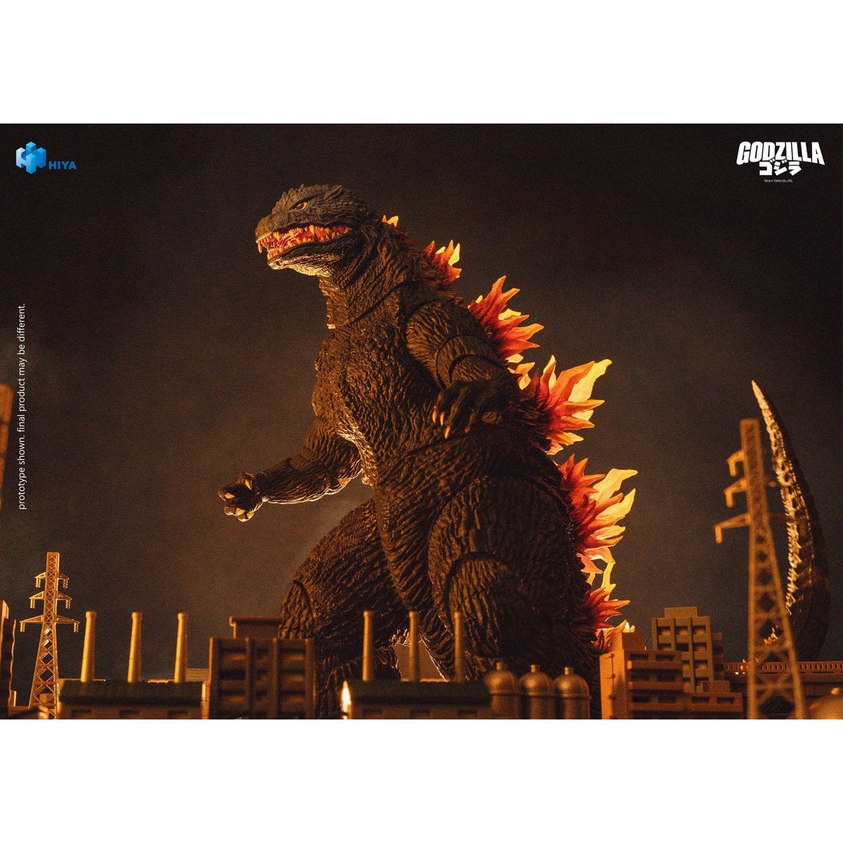 Godzilla 2000: Millennium 1999 Godzilla Heat Ray Exquisite Basic Series Action Figure