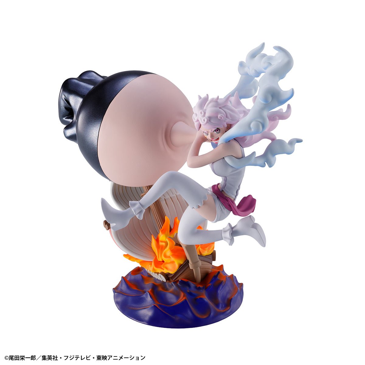 One Piece LOGBOX RE BIRTH Version Egghead 02 Petitrama Statue Case of 4