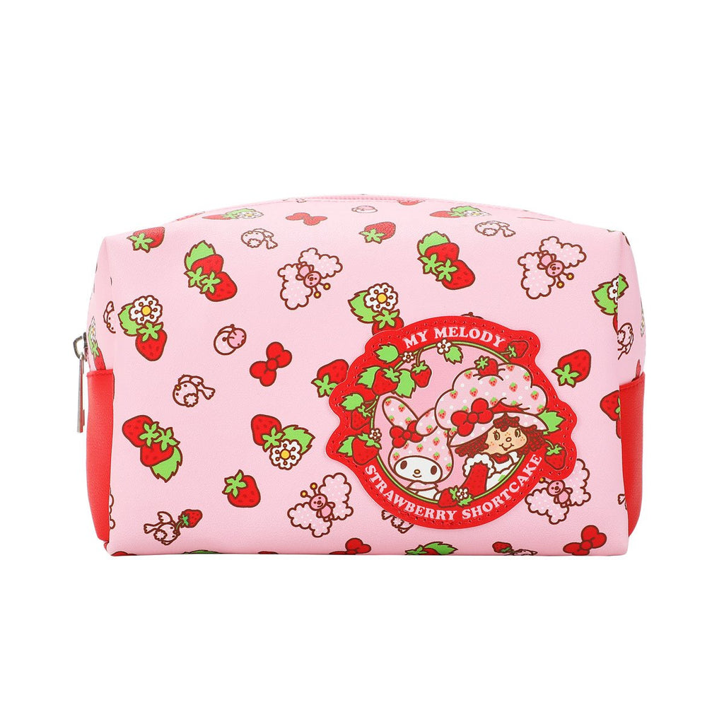 Hello Kitty and Friends My Melody Strawberry Shortcake All Over Print Cosmetic Bag