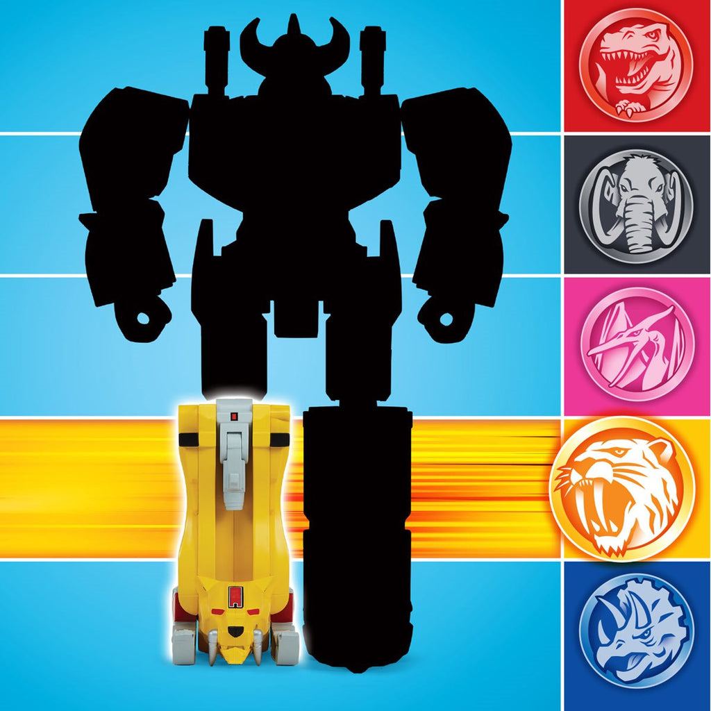 Mighty Morphin Power Rangers: Re-Ignition Sabertooth Tiger Dinozord Action Figure