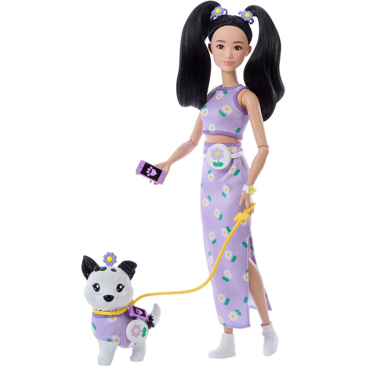 BarbieTwinning Looks Floral Accessories and Doll