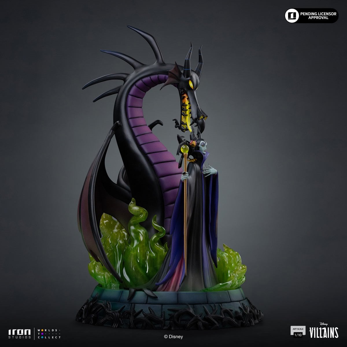 Sleeping Beauty Maleficent Disney's Villains 1:10 Art Scale Statue