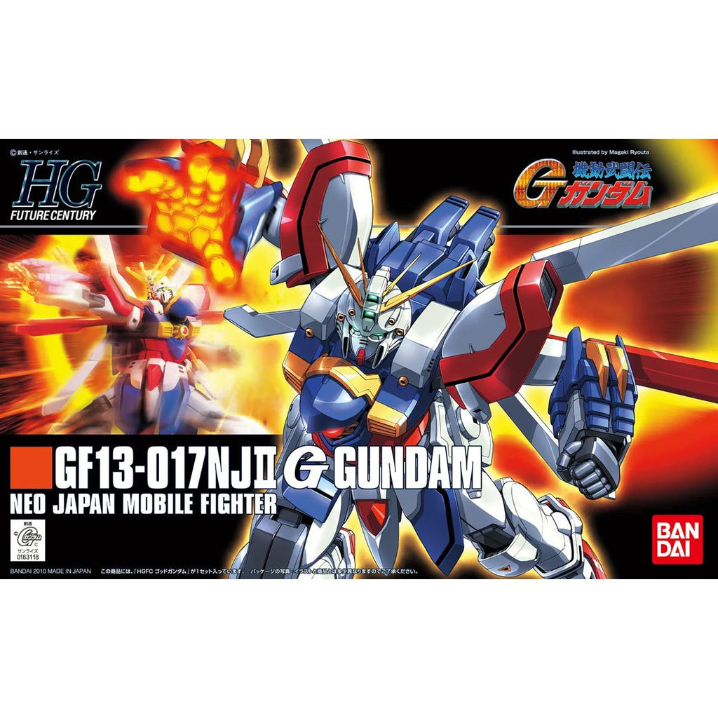 Mobile Fighter G Gundam God Gundam High Grade 1:144 Scale Model Kit