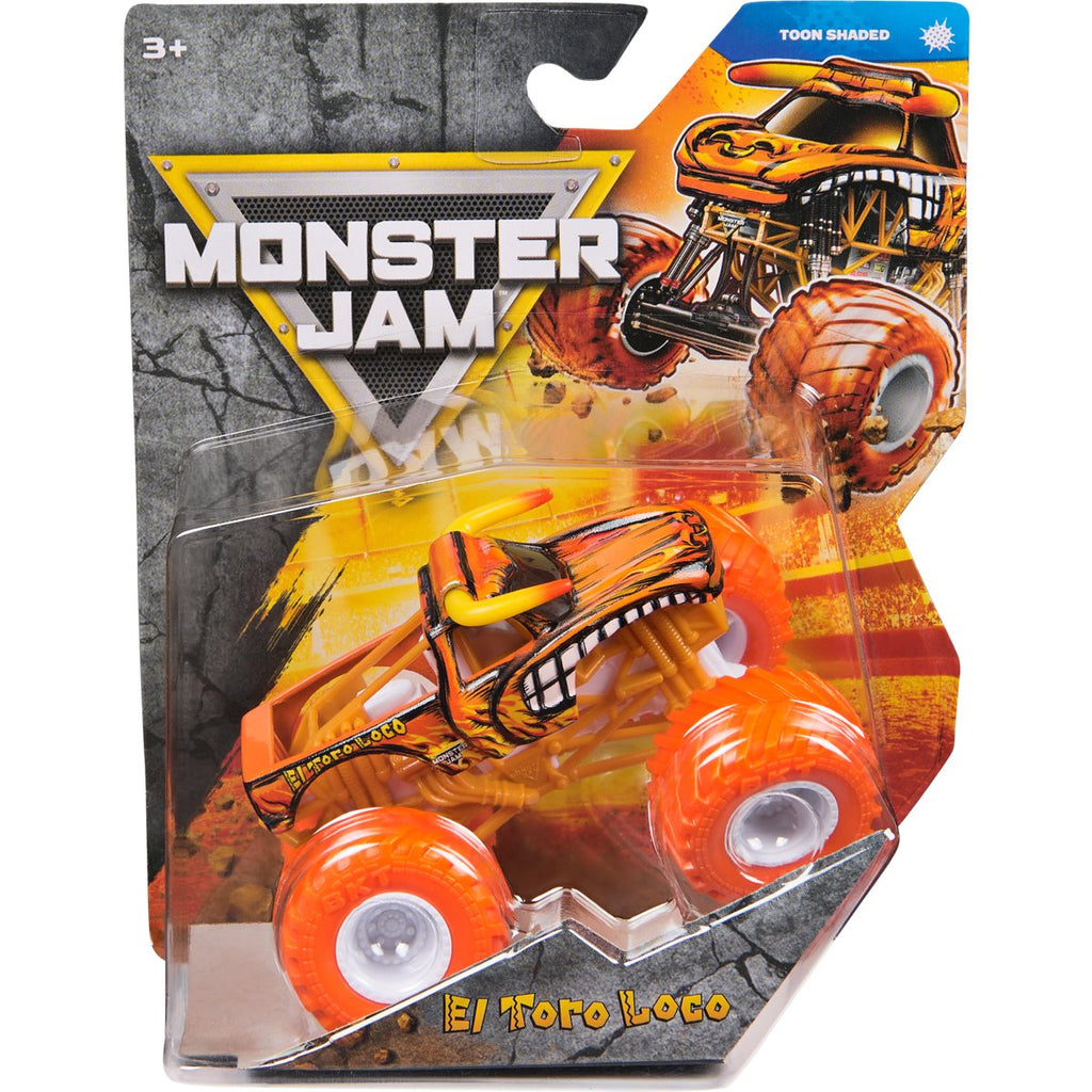 Monster Jam Monster Truck Single Pack Mix 45 1:64 Scale Vehicle Case of 12
