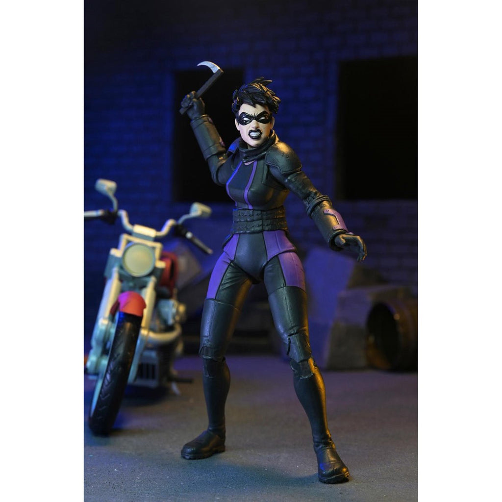 Teenage Mutant Ninja Turtles: The Last Ronin Casey Marie with Motorcycle 7-Inch Scale Action Figure