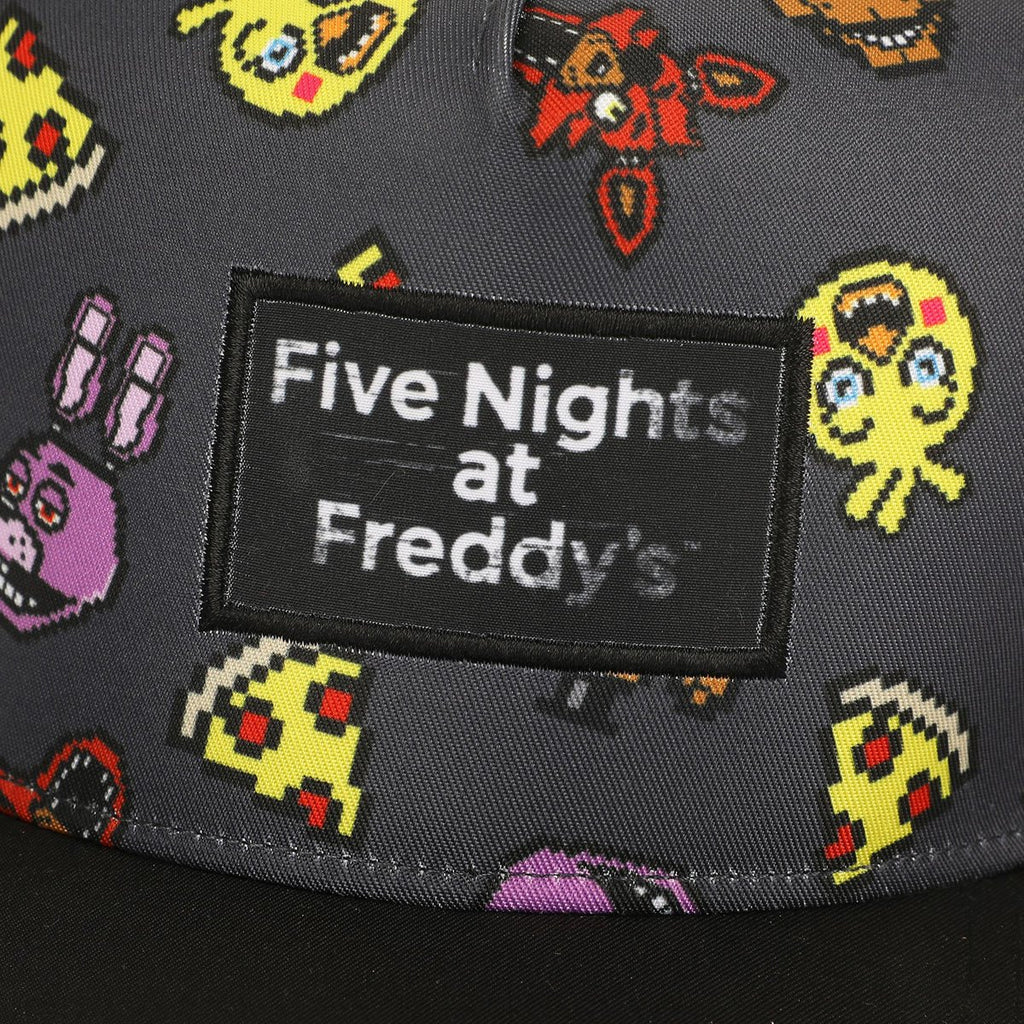 Five Nights at Freddys All Over Print Snapback Hat