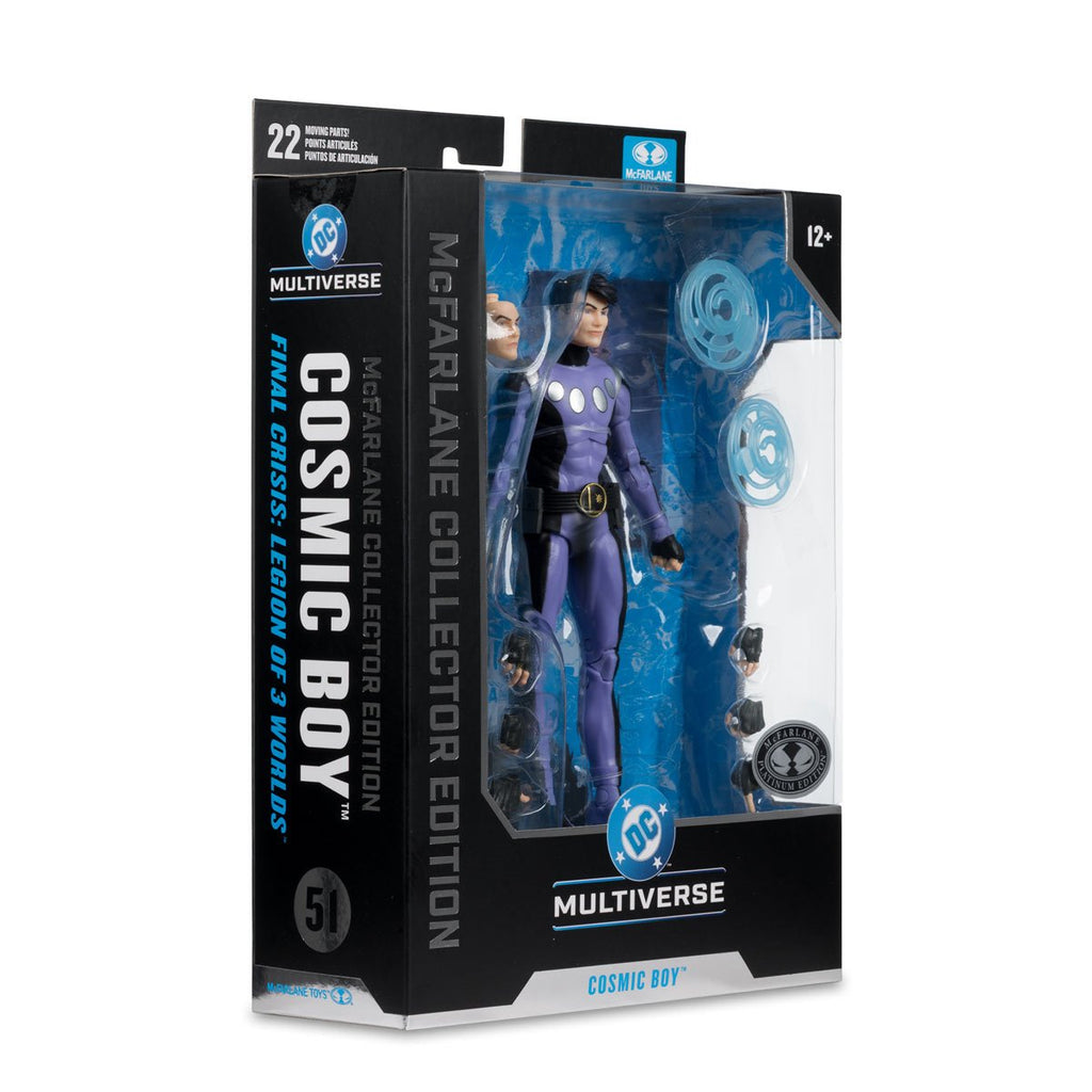 DC McFarlane Collector Edition Wave 13 Cosmic Boy Final Crisis #51 7-Inch Scale Action Figure