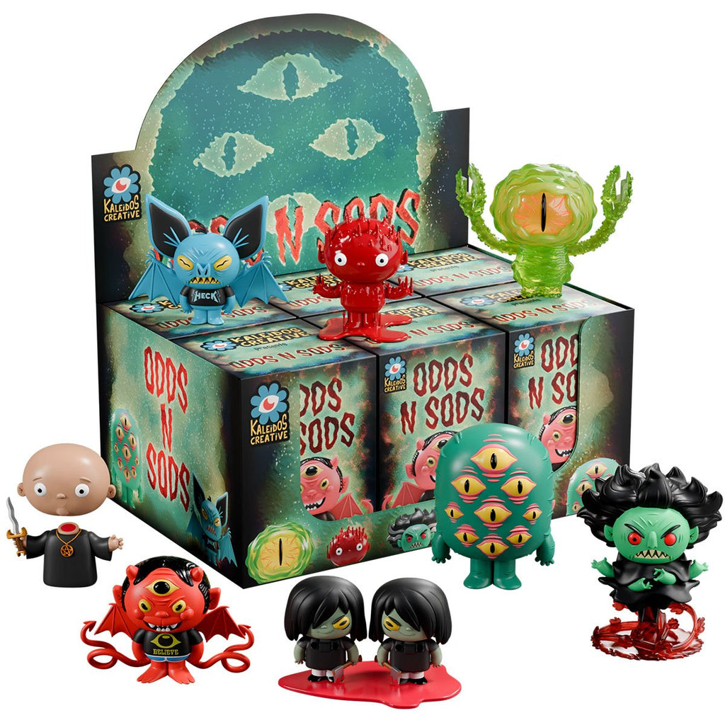 Odds N Sods Series 1 Blind-Box Mini-Figure Case of 6