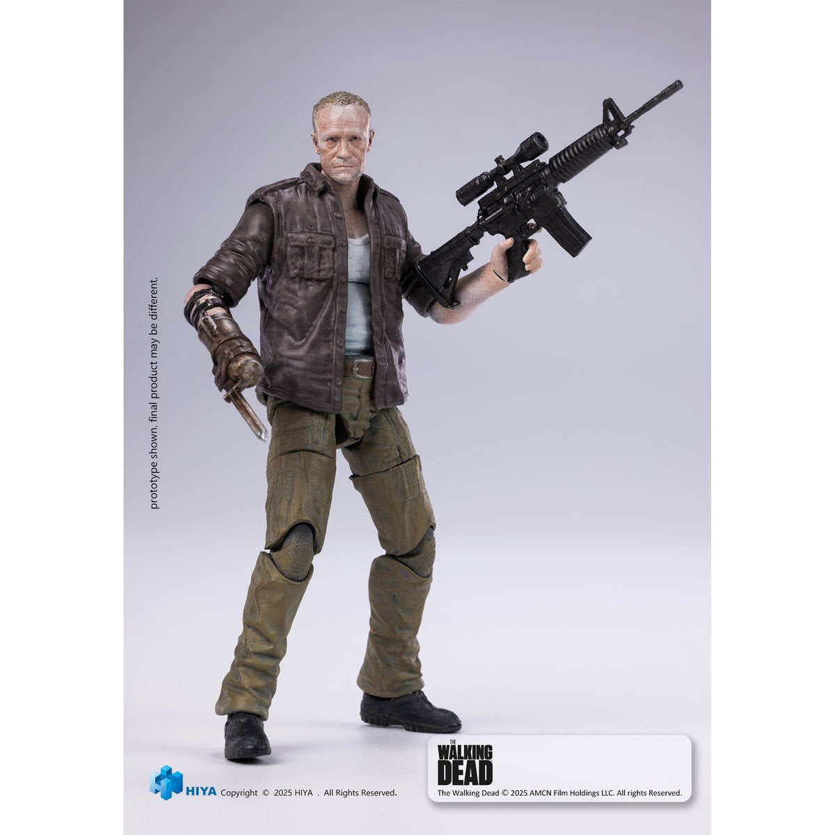 The Walking Dead Merle Dixon Exquisite Mini Series 1:18 Scale Action Figure
