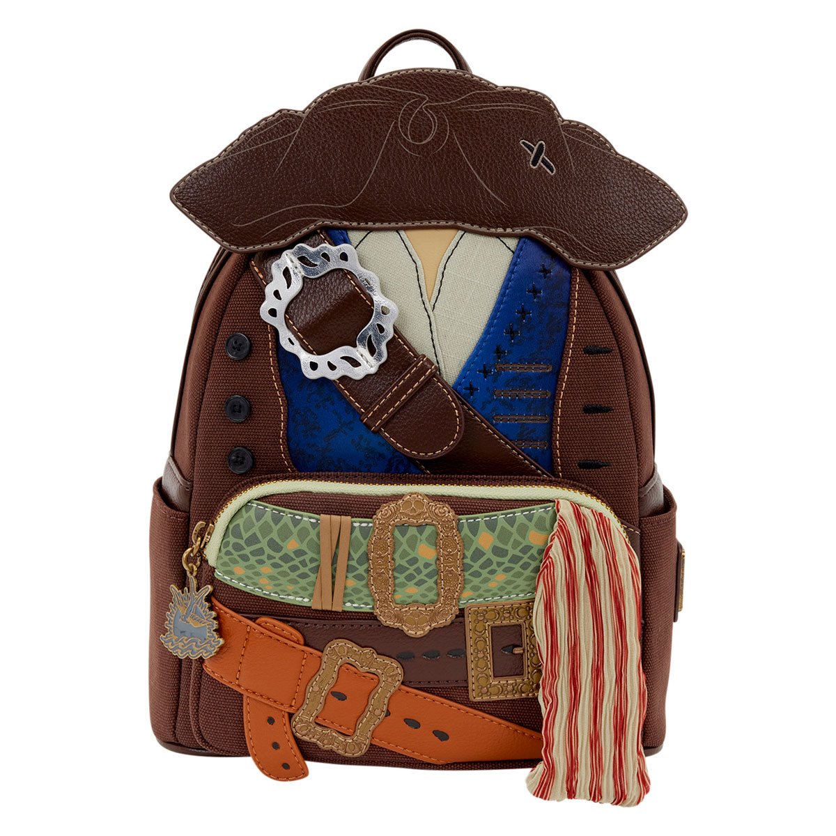 Pirates of the Caribbean Jack Sparrow Cosplay Mini-Backpack
