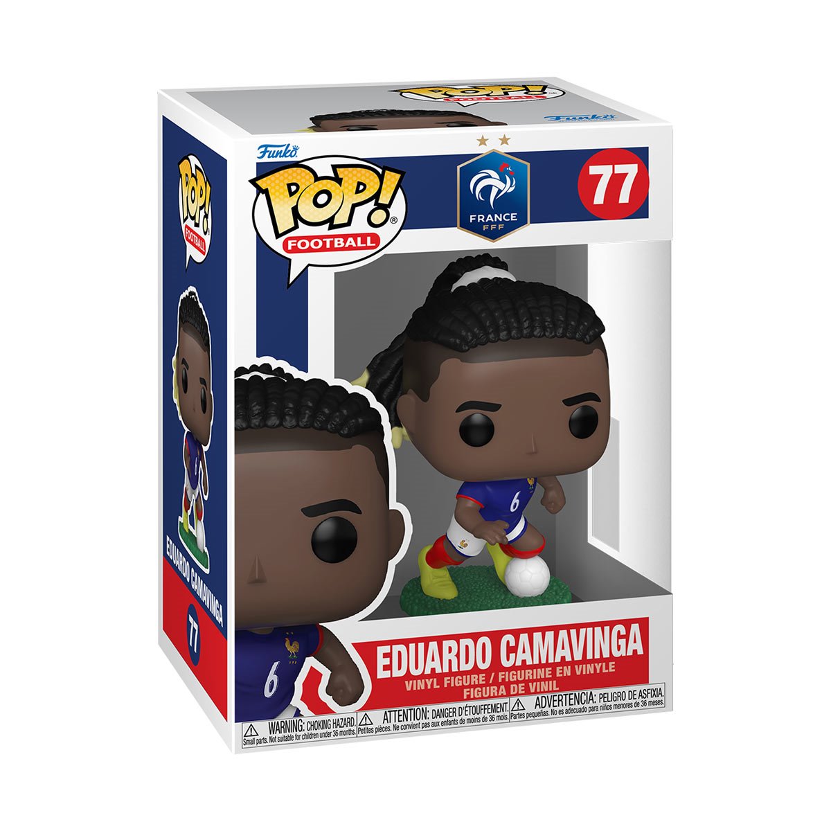 Football World Cup 2026 France Eduardo Camavinga Funko Pop! Vinyl Figure #77