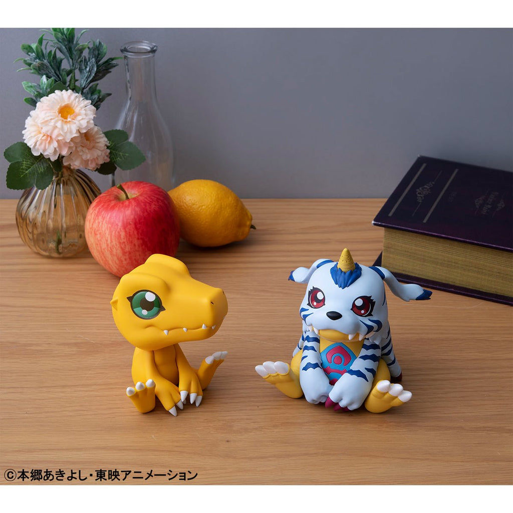 Digimon Adventure Gabumon Look Up Series Statue