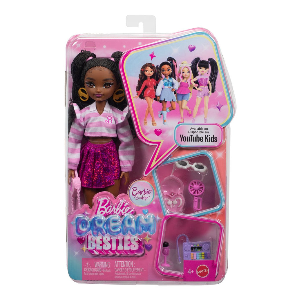 Barbie Dream Besties Barbie Brooklyn Accessories and Doll