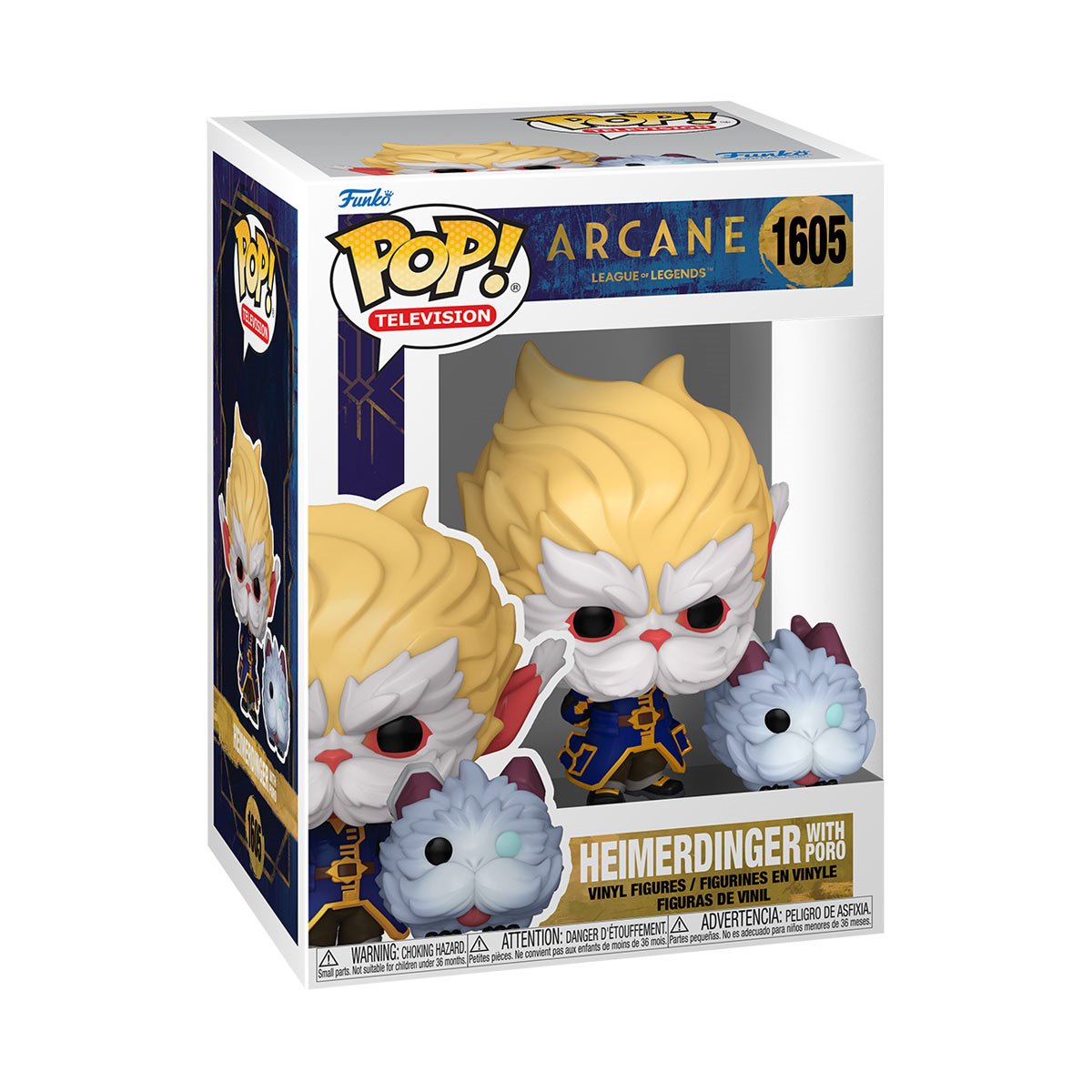 Arcane: League of Legends Heimerdinger with Poro Funko Pop! Vinyl Figure #1605