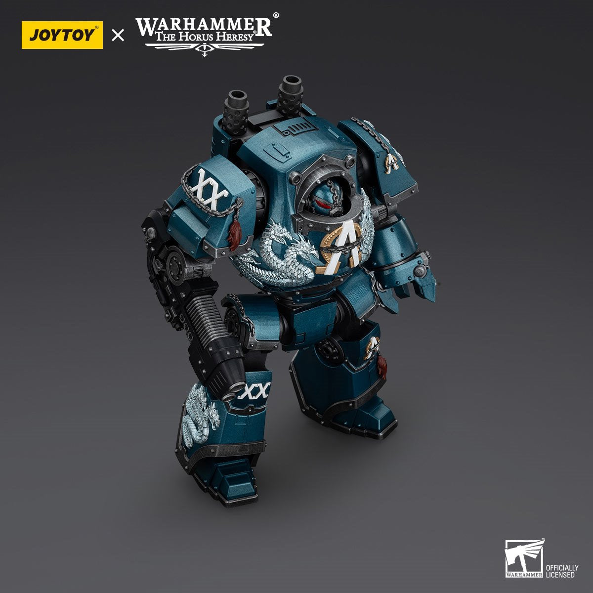 Joy Toy Warhammer The Horus Heresy Alpha Legion Dreadnought Plasma Cannon 1:18 Scale Action Figure