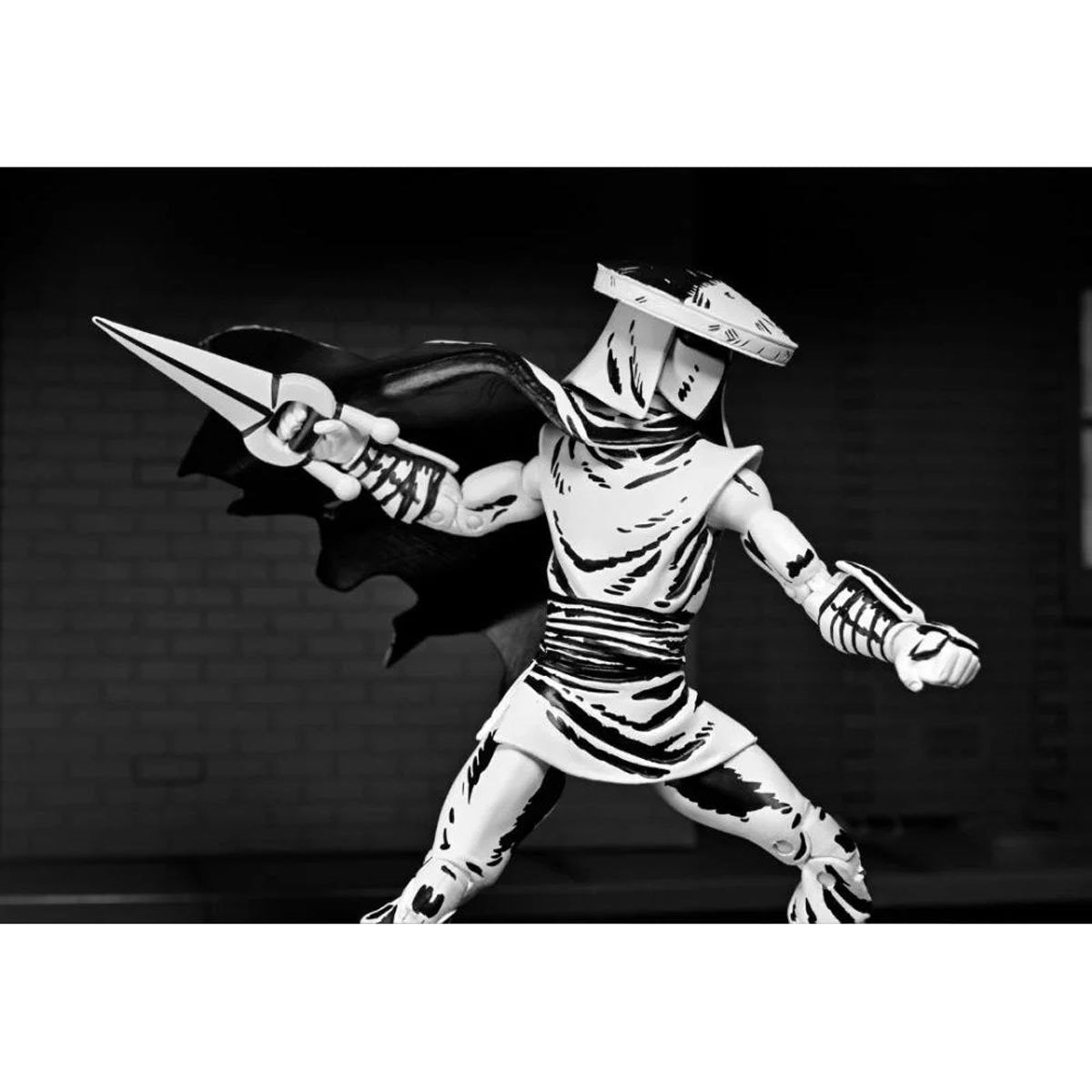 Teenage Mutant Ninja Turtles Mirage Comics Elite Foot Ninja Guard Black & White Variant 7-Inch Scale Action Figure
