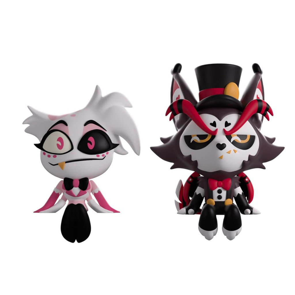 Hazbin Hotel Angel Dust and Husk Monitor Buddies Vinyl Figure 2-Pack #10