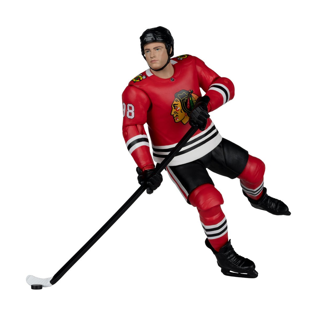 NHL McFarlanes SportsPicks Chicago Blackhawks Connor Bedard 6-Inch Scale Articulated Action Figure