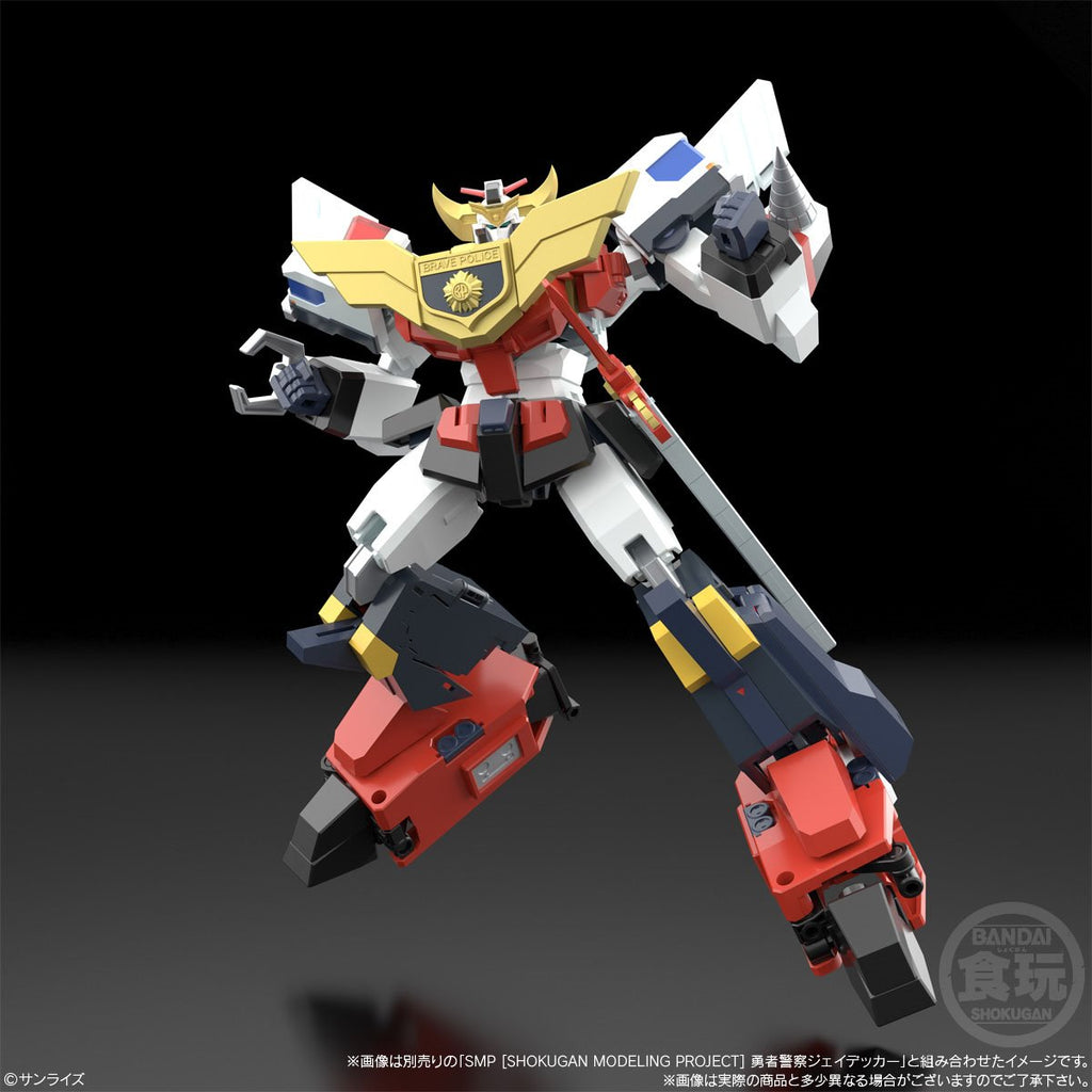 The Brave Police J-Decker Duke Fire SMP Model Kit
