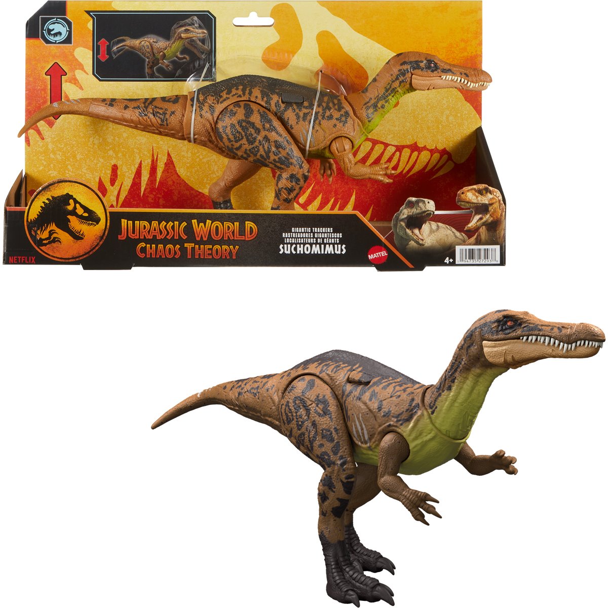 Jurassic World Gigantic Trackers Action Figure Case of 2
