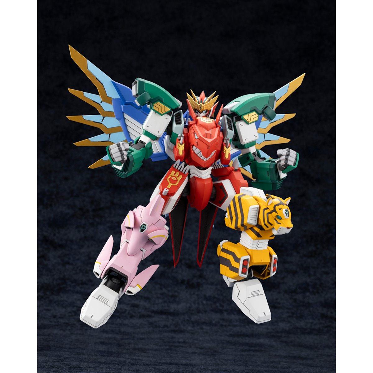 The Red Ranger Becomes an Adventurer in Another World Maximum Kizuna Kaiser Model Kit