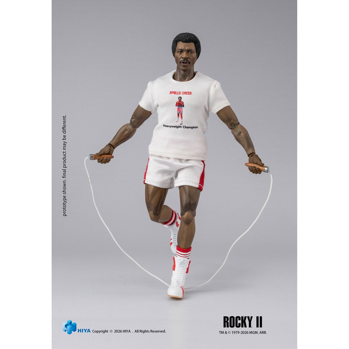 Rocky II Apollo Creed Exquisite Super Series 1:12 Scale Action Figure